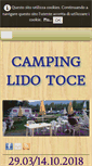 Mobile Screenshot of campinglidotoce.eu